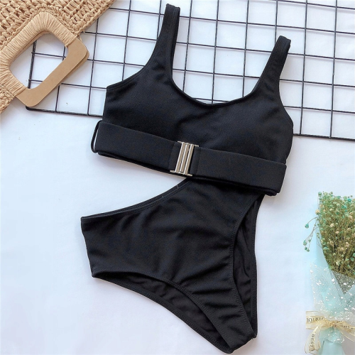 STRÓJ KĄPIELOWY WYSOKI STAN SEXY BIKINI CZARNY.png