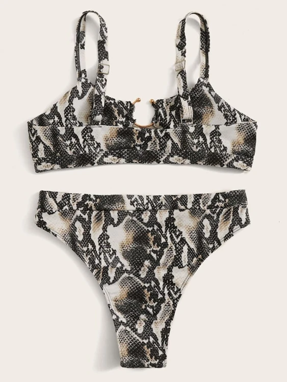 STRÓJ KĄPIELOWY SEXY BIKINI WYSOKI STAN SNAKE.jpg