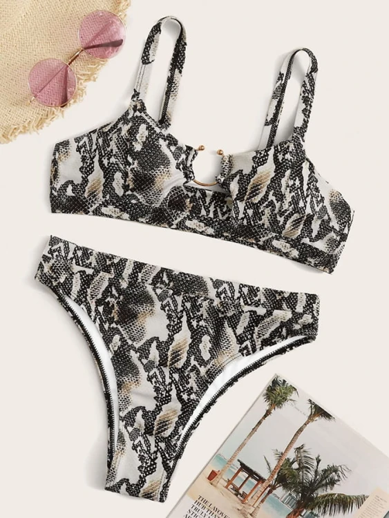 STRÓJ KĄPIELOWY SEXY BIKINI WYSOKI STAN SNAKE.jpg