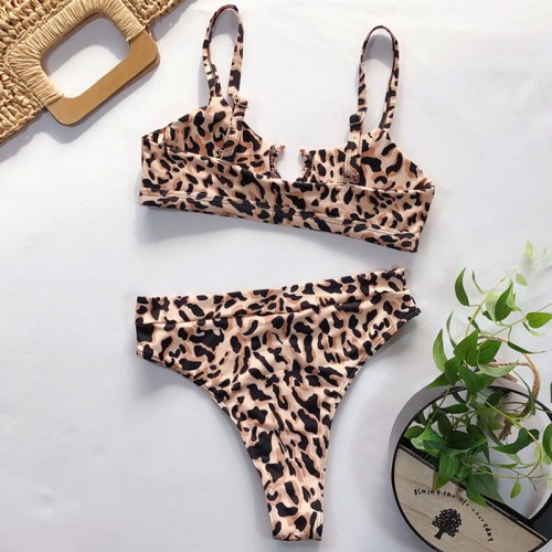STRÓJ KĄPIELOWY SEXY BIKINI WYSOKI STAN JASNA PANTERKA.jpg