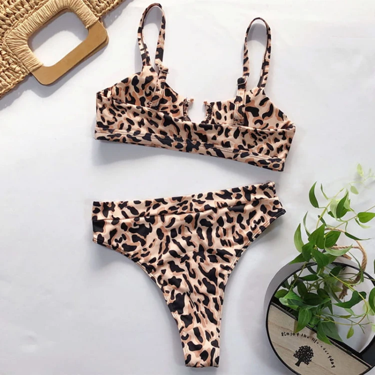 STRÓJ KĄPIELOWY SEXY BIKINI WYSOKI STAN JASNA PANTERKA.jpg
