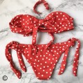STRÓJ KĄPIELOWY BIKINI W KROPKI CZERWONE.jpg