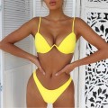 STRÓJ KĄPIELOWY BIKINI Z FISZBINĄ ŻÓŁTY.jpg