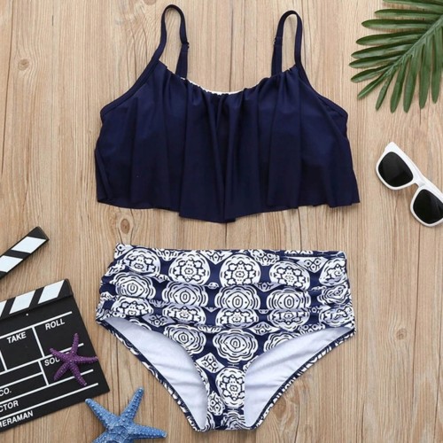 STRÓJ KĄPIELOWY BIKINI WYSOKI STAN FALBANKA GRANAT.jpg