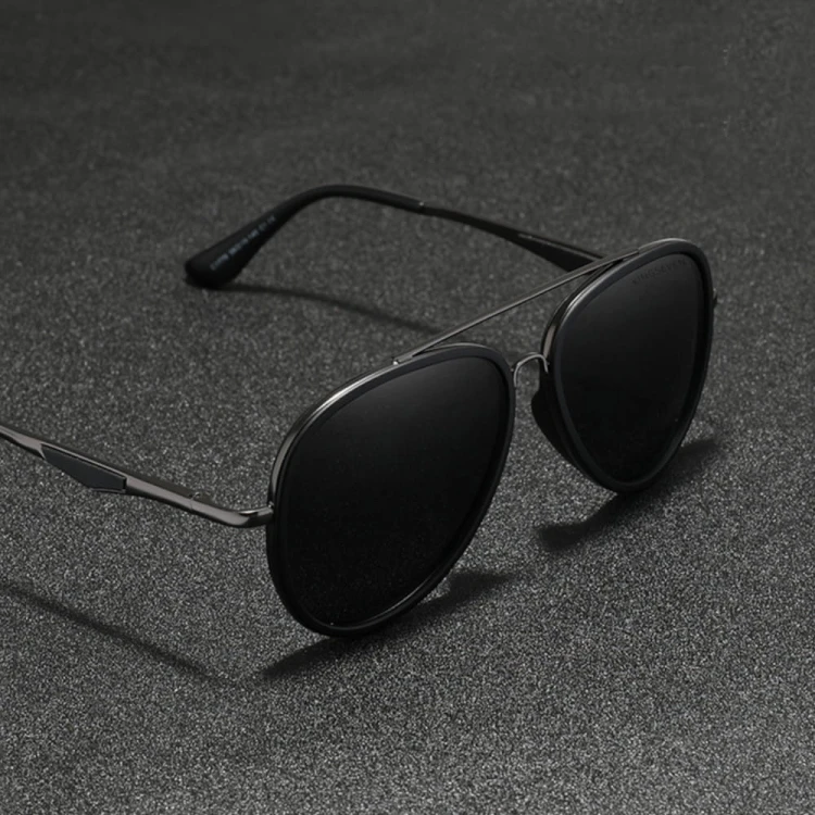 Okulary Przeciwsłoneczne Kingseven Uv400 Pilotki Black/Gray.jpg