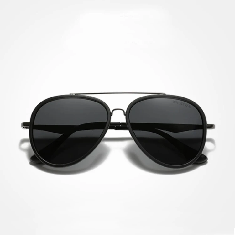 Okulary Przeciwsłoneczne Kingseven Uv400 Pilotki Black/Gray.jpg