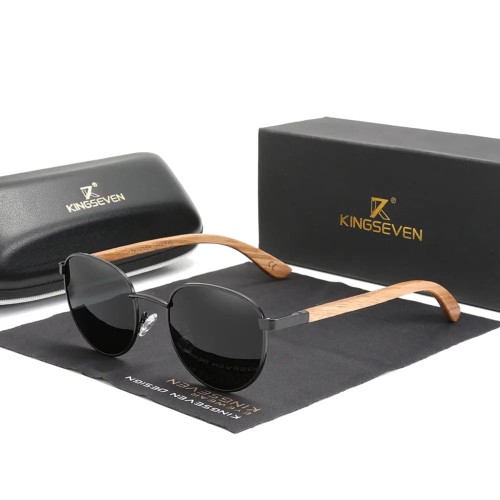 Okulary Przeciwsłoneczne Kingseven Uv400 Drewniane Black.jpg