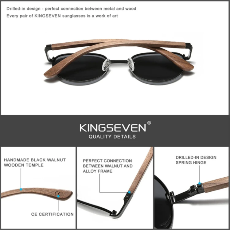 Okulary Przeciwsłoneczne Kingseven Uv400 Drewniane Black.jpg
