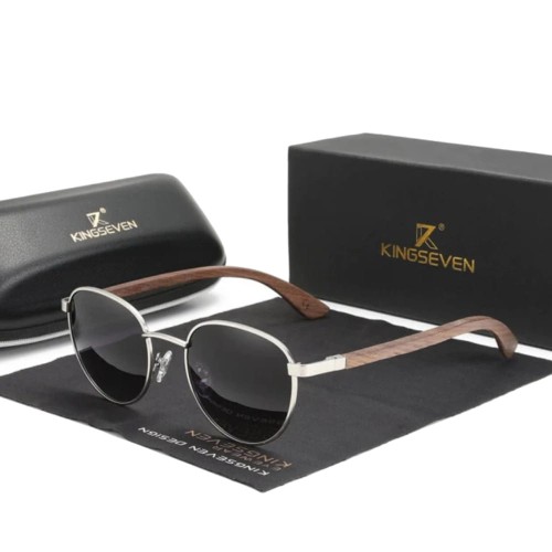 Okulary Przeciwsłoneczne Kingseven Uv400 Drewniane Gradient Gray.jpg