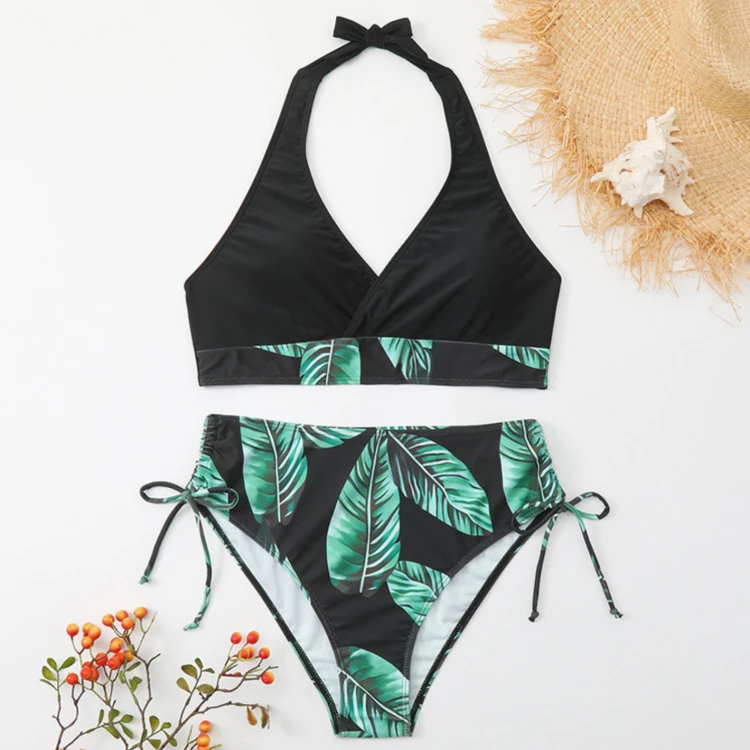 Strój Kąpielowy Wysoki Stan Bikini Push Up.png