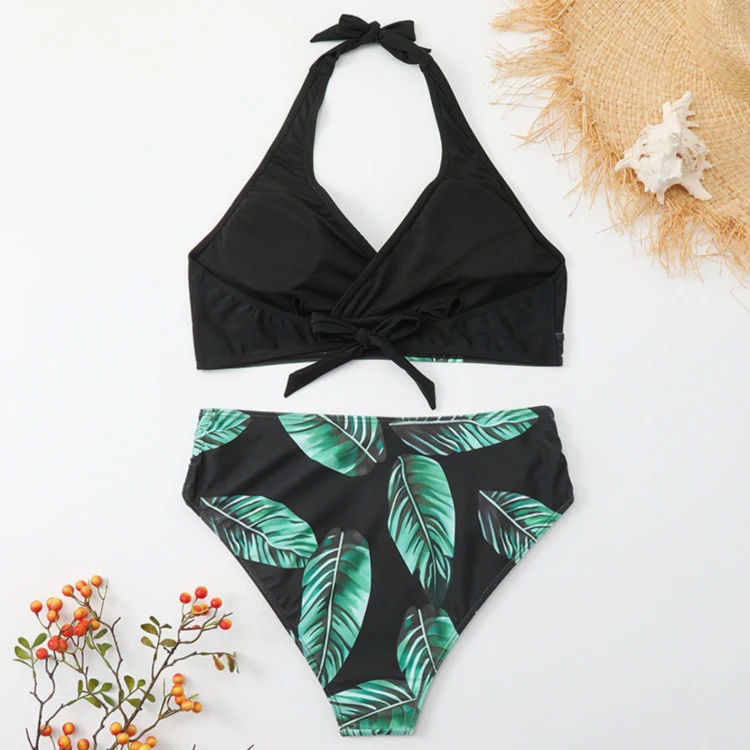 Strój Kąpielowy Wysoki Stan Bikini Push Up.png