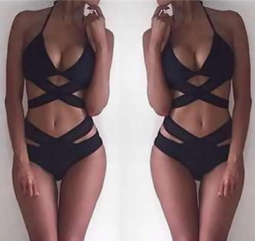 STRÓJ KĄPIELOWY BIKINI SEXY STRAPSY WYSOKI STAN .png