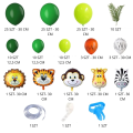 Zestaw Balonów Do Girlandy Balonowej Safari Zwierzątka ZOO 129 szt.png