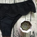 STRÓJ KĄPIELOWY KOSTIUM BIKINI KORONKA PUSH UP CZARNY.jpg
