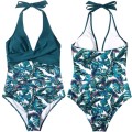 Wyszczuplający Strój Kąpielowy Jednoczęściowy Zielony.jpg