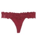 Seksowne Stringi Koronkowe Majtki Damskie Bordowe.jpg