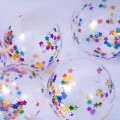 Balony Z Kolorowym Konfetti Gwiazdki Zestaw 5 szt.jpg