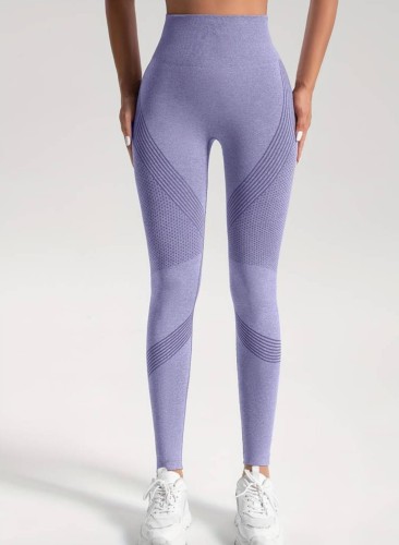 Legginsy Damskie Modelujące Pośladki Fitness Fioletowe.jpg