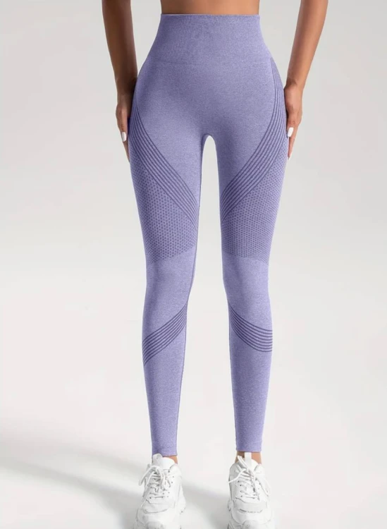 Legginsy Damskie Modelujące Pośladki Fitness Fioletowe.jpg