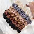Zestaw Satynowych Gumek do włosów Scrunchies - 6 szt