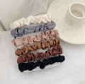 Zestaw Satynowych Gumek do włosów Scrunchies - 6 szt
