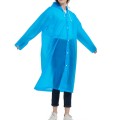 Peleryna Przeciwdeszczowa Wodoodporny Płaszcz Niebieski