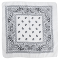 Bandamka Chusta Bandana Chustka Na Głowę Szyję Włosy Apaszka Bandama Biała
