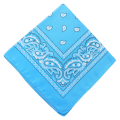 Bandamka Chusta Na Głowę Szyję Apaszka Bandana Błękit