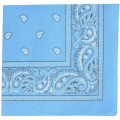 Bandamka Chusta Na Głowę Szyję Apaszka Bandana Błękit