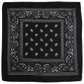 Bandamka Chusta Na Głowę Szyję Apaszka Bandana Czarna