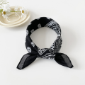 Bandamka Chusta Na Głowę Szyję Apaszka Bandana Czarna