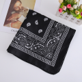 Bandamka Chusta Na Głowę Szyję Apaszka Bandana Czarna