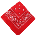 Bandamka Chusta Na Głowę Szyję Apaszka Bandana Czerwona