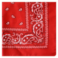 Bandamka Chusta Na Głowę Szyję Apaszka Bandana Czerwona