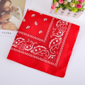 Bandamka Chusta Na Głowę Szyję Apaszka Bandana Czerwona