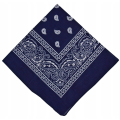 Bandamka Chusta Na Głowę Szyję Apaszka Bandana Granatowa