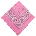 Bandamka Chusta Na Głowę Szyję Apaszka Bandana Różowa