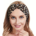 Opaska Do Włosów Szeroka Turban Elastyczna Panterka.png