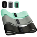 Zestaw 3 Gum Materiałowych Hip Band Do Ćwiczeń