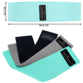 Zestaw 3 Gum Materiałowych Hip Band Do Ćwiczeń