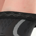 Elastyczna Opaska Orteza Kolana Stabilizator Czarny - 1 SZT