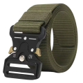 Pasek Taktyczny Militarny Do Spodni Z Klamrą Zielony