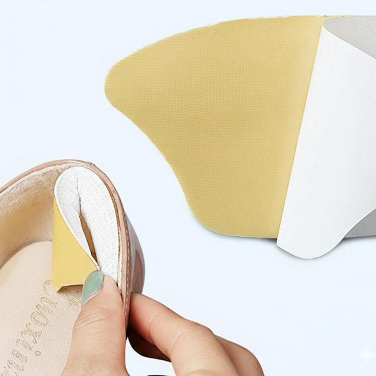 Zapiętki Wklejane Do Butów Na Obtarcia Beżowe