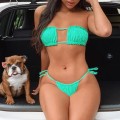 STRÓJ KĄPIELOWY SEXY BIKINI BANDEAU BRAZYLIJSKIE ZIELONY.jpg