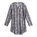 LUŹNA SUKIENKA TUNIKA OVERSIZE TUBA PRINT SNAKE BLACK.jpg