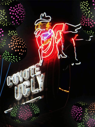 Zestaw Balonów Fluorescencyjnych Neon Kropki 10 szt