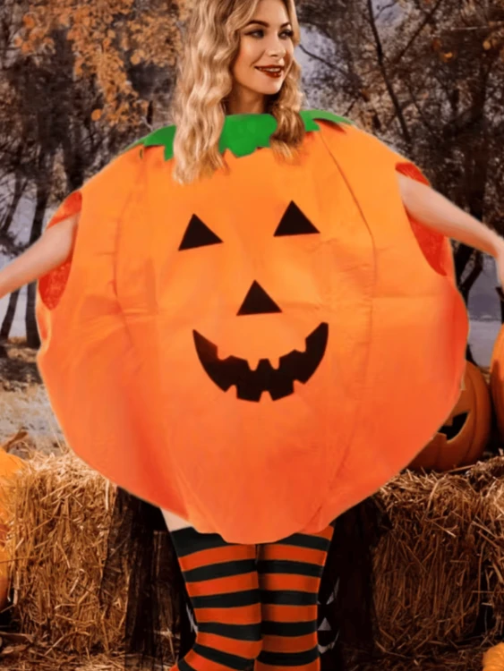 Strój Dynia Przebranie Na Halloween