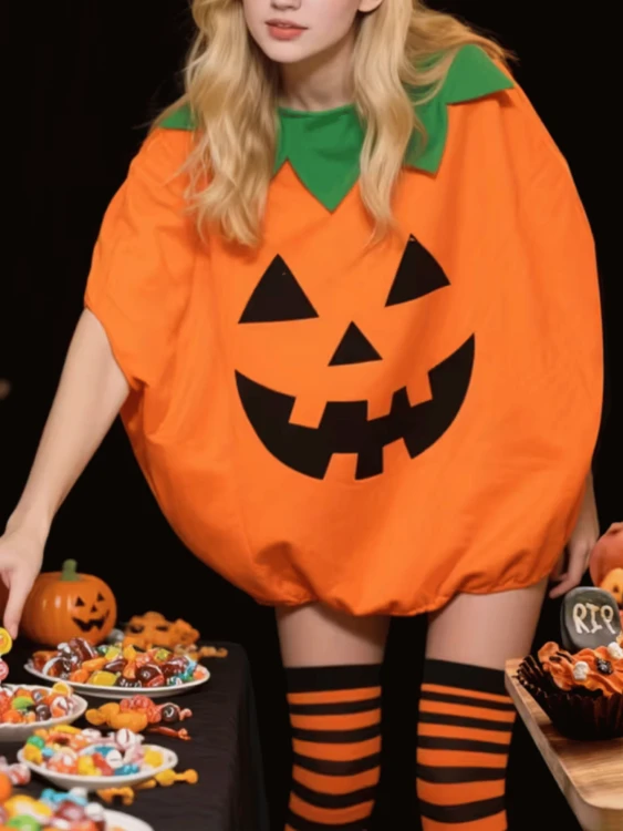 Strój Dynia Przebranie Na Halloween