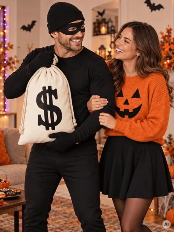 Strój Złodzieja Przebranie Na Halloween