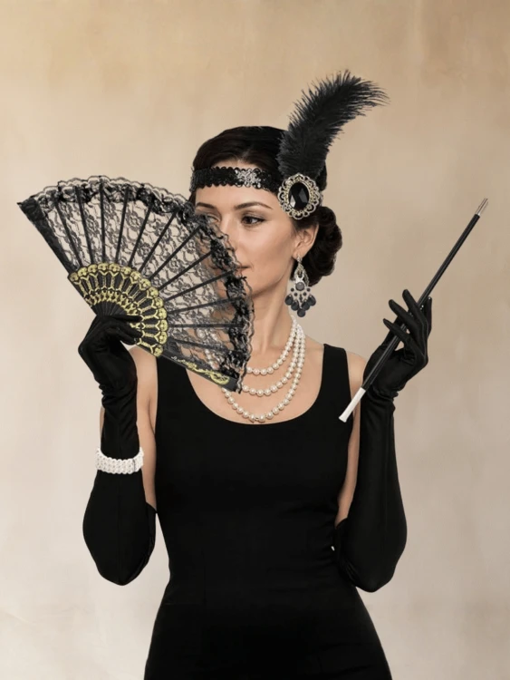 Zestaw Retro Akcesoriów Lata 20 Strój Gatsby